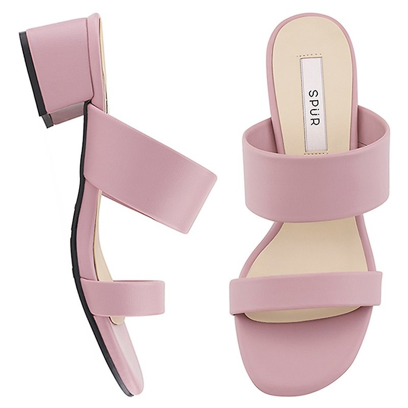 PRE-ORDER – SPUR Pastel shades mule MS9078 INDY PINK - Sandals - Faux Leather 