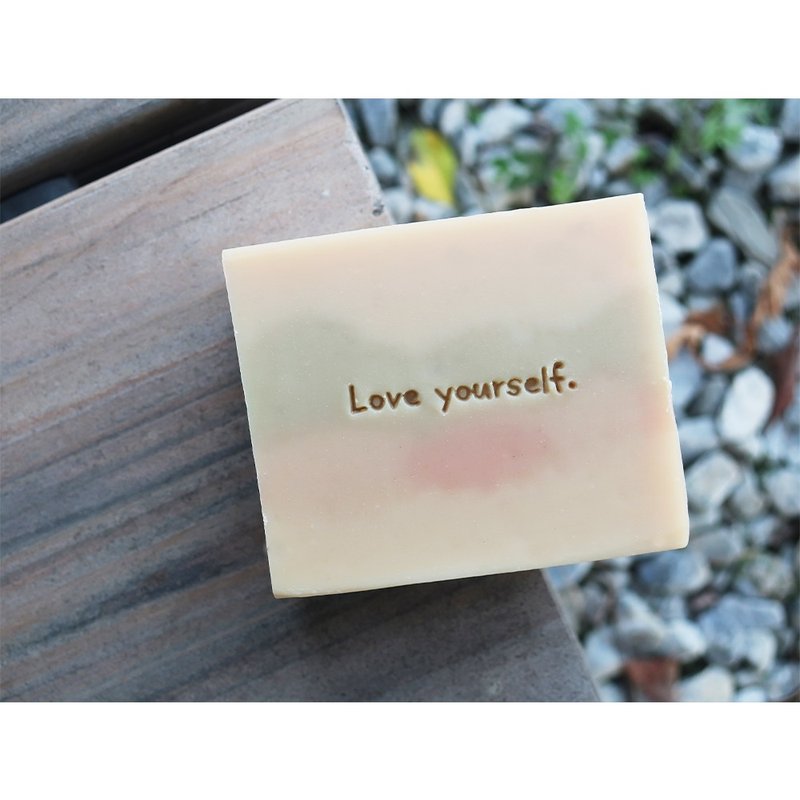 【Soap Chapter B58】Love yourself. English Chapter Acrylic Soap Chapter - Candles, Fragrances & Soaps - Acrylic 