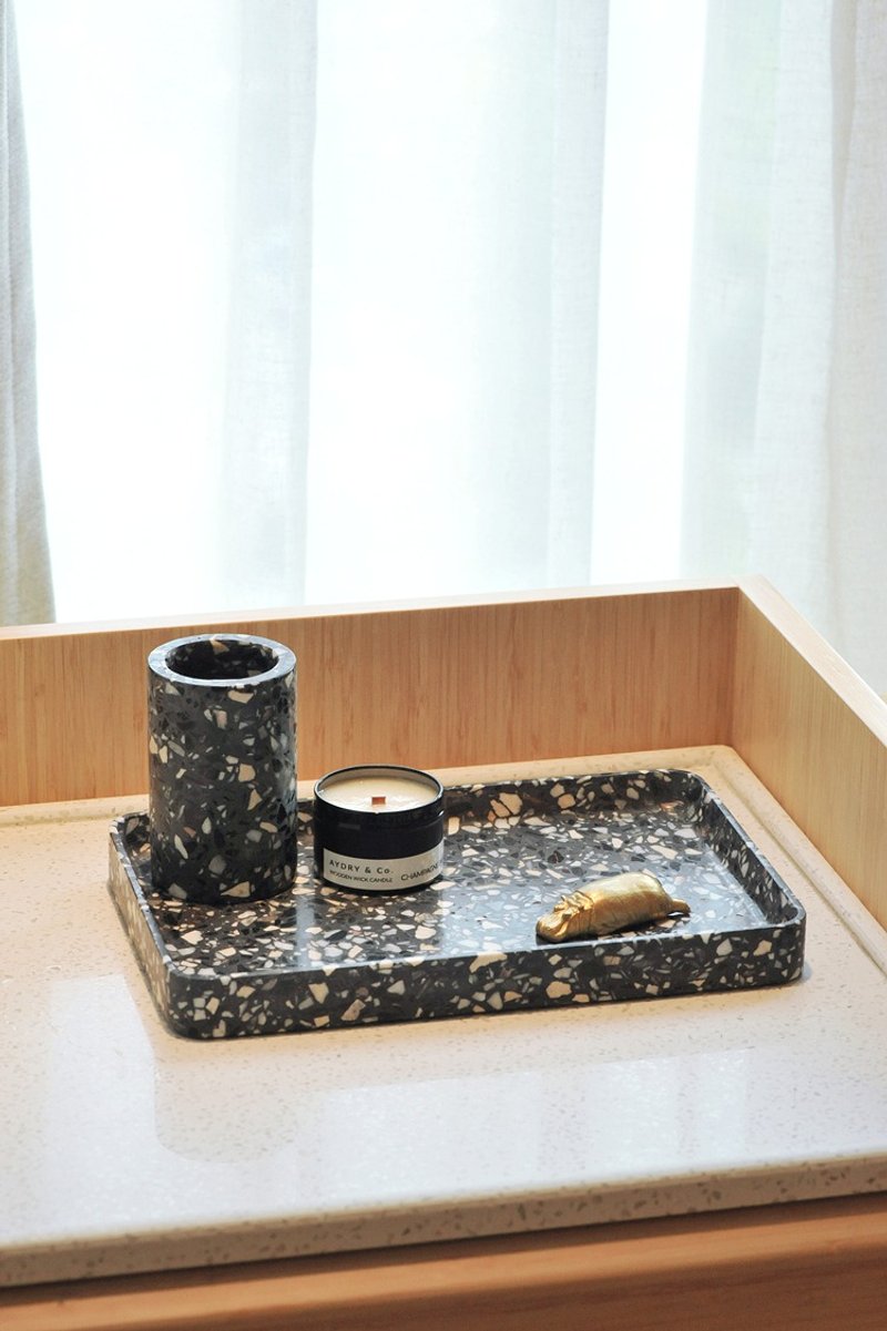 Terrazzo tray advanced storage tray - Items for Display - Other Materials 