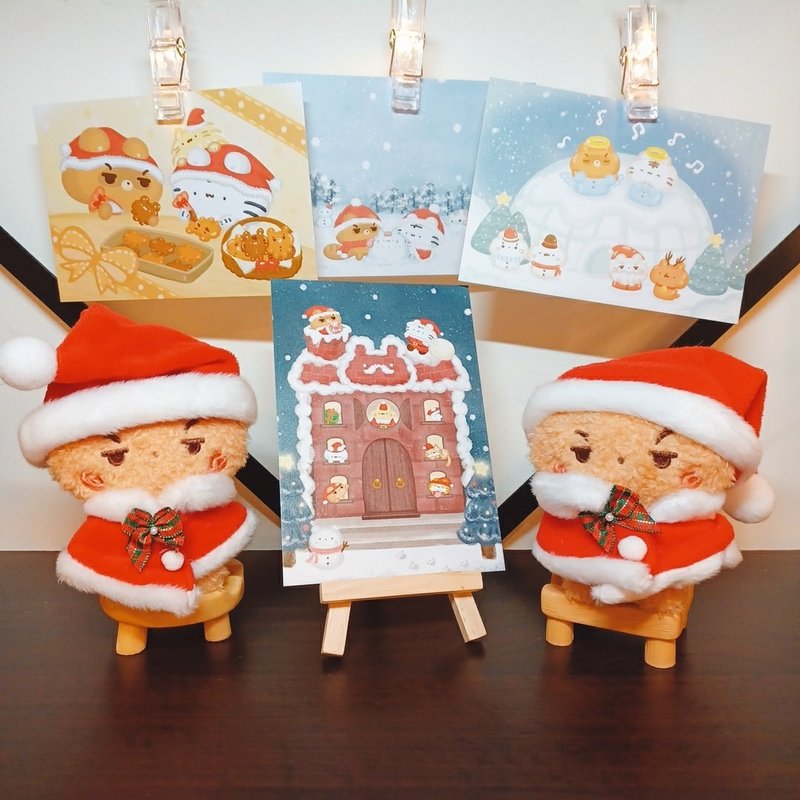 Postcards - Christmas Series - 3 - การ์ด/โปสการ์ด - กระดาษ หลากหลายสี