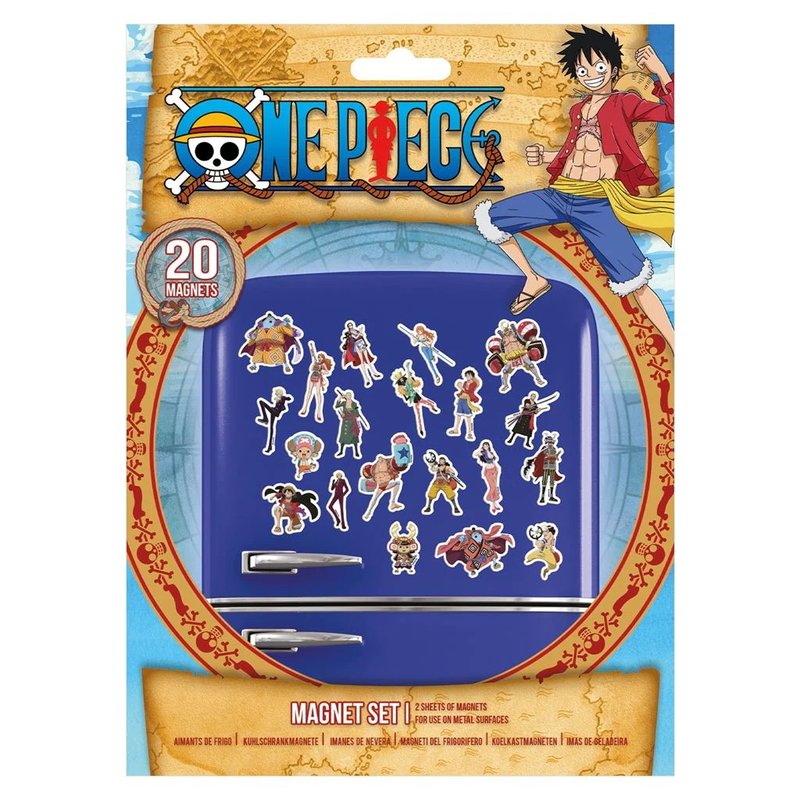 [One Piece] The Great Pirate Age Magnet Set/ONE PIECE - Magnets - Other Materials Multicolor