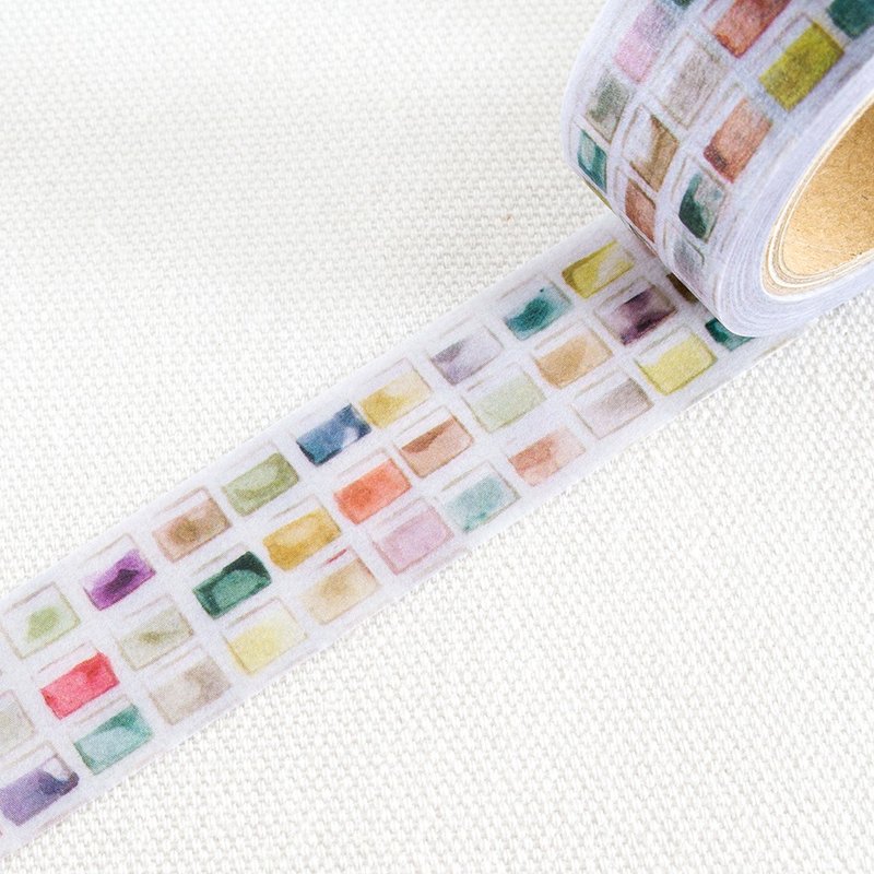 Xia Mi Garden Engraved Chapter Practice Edition Series Washi Tape-Palette (MTW-CH365) - Washi Tape - Paper 