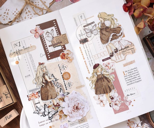 PET 半透明 6cm×6m 油绘 海外マスキングテープ 半透明テープ