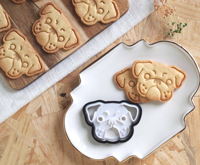 Pug shop cookie cutter