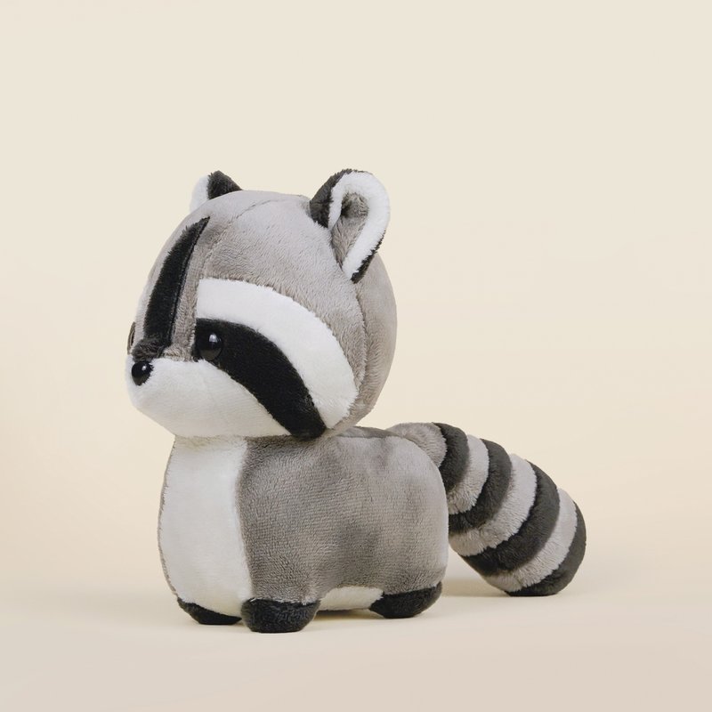 Mini Bellzi | Raccooni-Standing 小站姿浣熊玩偶 - 公仔/玩偶 - 其他人造纖維 灰色