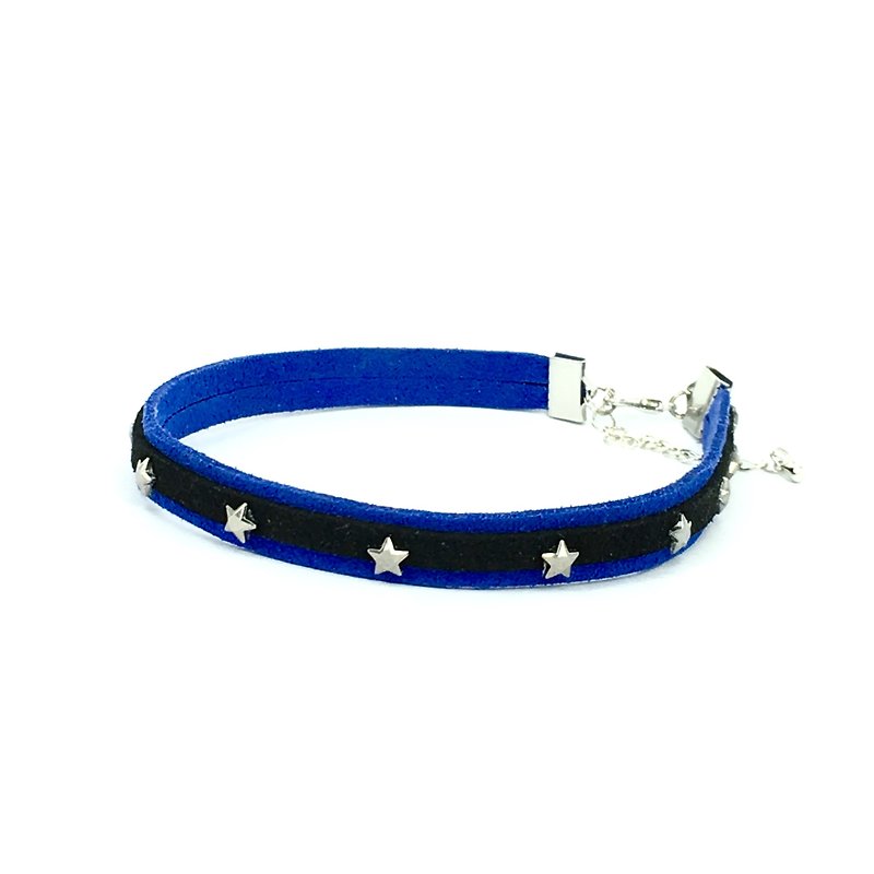Blue star necklace - Necklaces - Other Materials Blue
