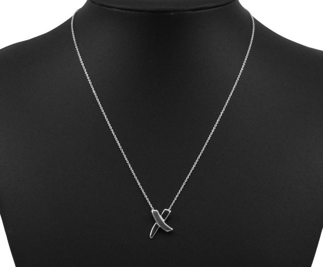 美品 Tiffany パロマピカソ キス ネックレス ビンテージ シルバー925 日本直送】ティファニー TIFFANY&Co. キス ネックレス パロマ