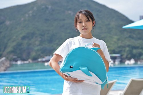 海洋水族館 海豚調節器保護包(潛水)
