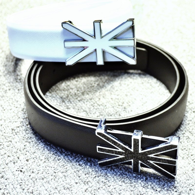 Hope & Heart - PLUS Metal Leather Belt - เข็มขัด - หนังแท้ หลากหลายสี