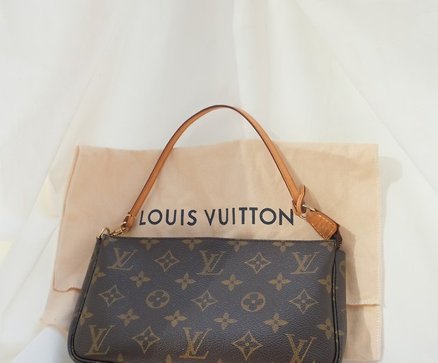 RARE Vintage Louis Vuitton Monogram Purse Bag Pochette Clutch Bag Without  Strap