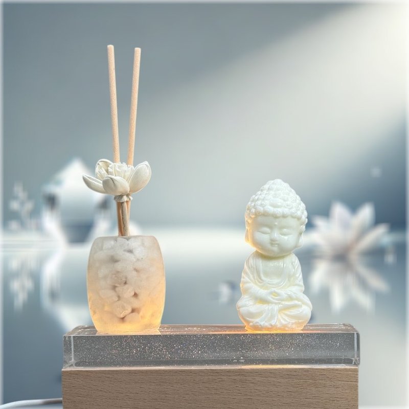 Ancient Coin Aroma Stone Ornament - Lighting - Resin White