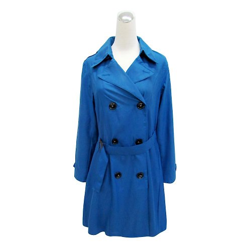 Prolla 保羅拉精品雨傘 Prolla 繽紛英倫時尚排扣綁帶風衣 | 時尚防雨外套 | 防水風雨衣