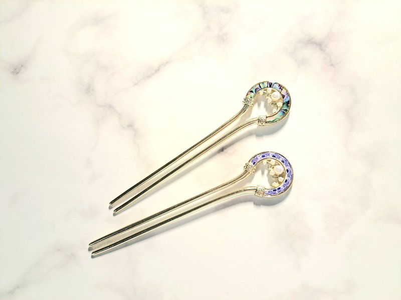 月曦 - 雙簪 - 有2款可選 - 其他 - 其他材質 多色