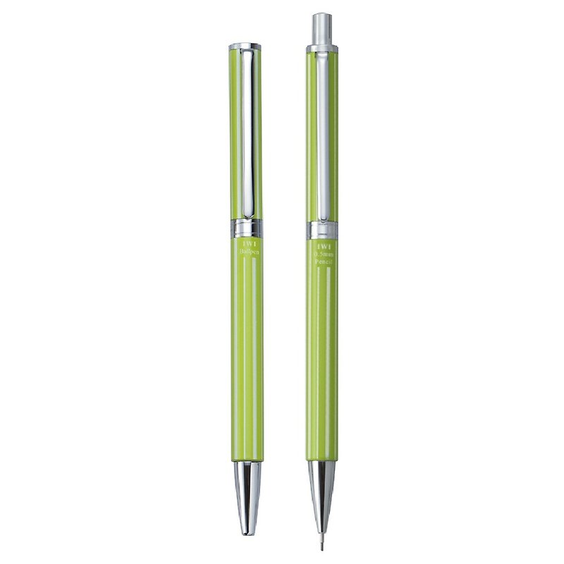 #过季品出清[IWI] Candy Bar Gift Box Linear Ball Pen + Mechanical Pencil #2 Pack - Other Writing Utensils - Other Metals Multicolor