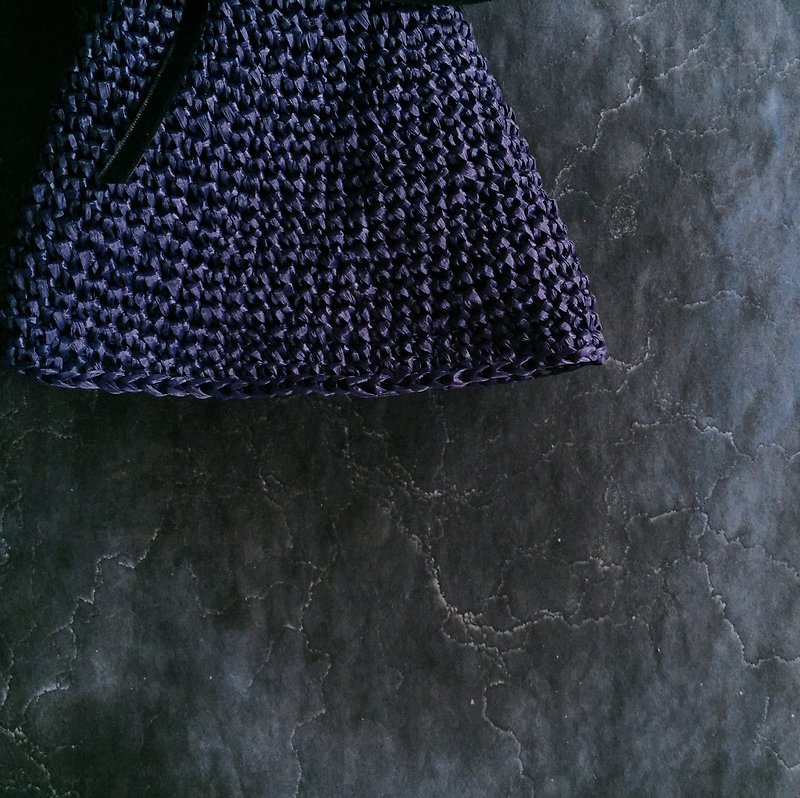 Hand-woven material package - Lightweight iceberg sun hat - Blue Night - เย็บปัก/ถักทอ/ใยขนแกะ - ผ้าฝ้าย/ผ้าลินิน 