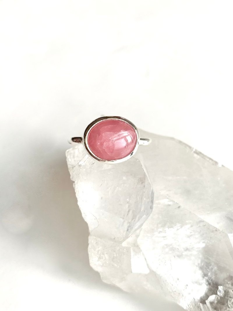 Inca Rose Ring No. 17.5 - แหวนทั่วไป - เครื่องเพชรพลอย สีแดง