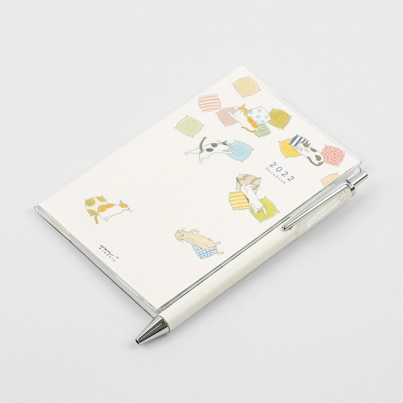 MIDORI Pocket Diary 2022 手帳迷你 月間 | 小貓 - 筆記本/手帳 - 紙 多色