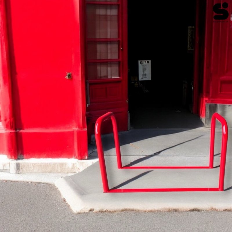 通道拒馬.入口請勿停車.出入口.入口.出口.人員進出通道.店面預留 - 其他 - 其他金屬 紅色