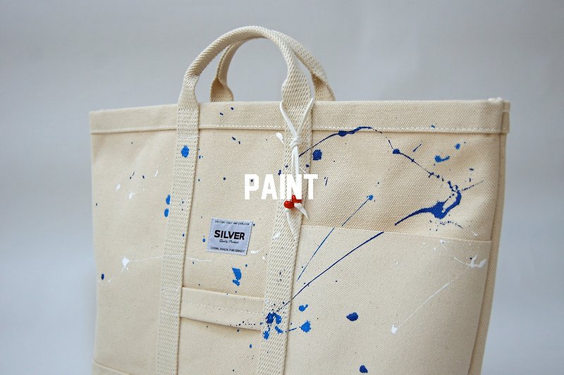 Paint option processing PAINT CUSTOM - Handbags & Totes - Cotton & Hemp White