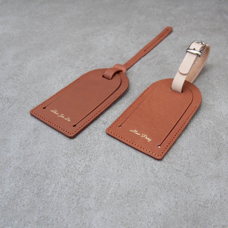 スーツケース ネームタグ ラゲッジタグ 名入れ カスタマイズ/ 推し活/オタ活/ Oshicoco紹介商品 ラゲッジタグ - ラゲッジタグ・ネームタグ - 革 多色