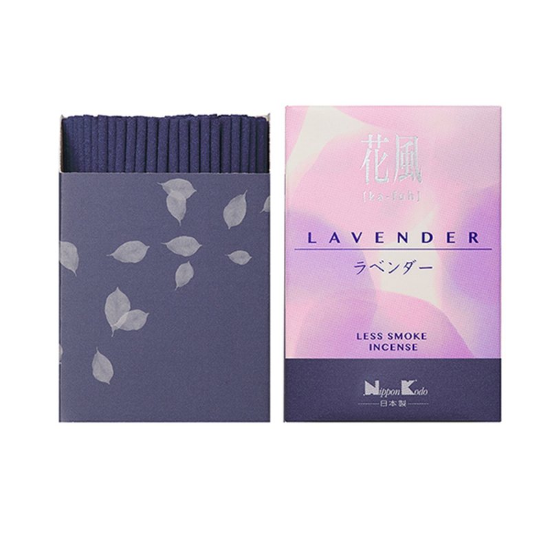 日本香堂 花風 薰衣草(迷你) - 香氛/精油/擴香 - 木頭 