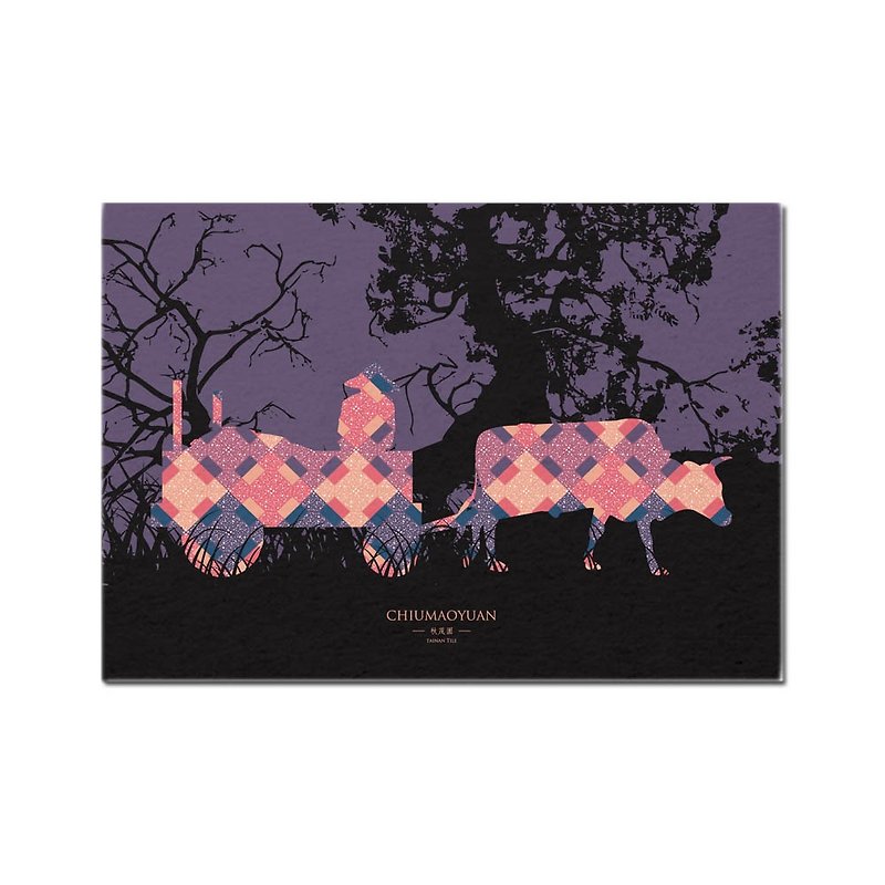 | Tainan Silhouette Life Series | Postcards/A total of 6 styles - การ์ด/โปสการ์ด - กระดาษ หลากหลายสี