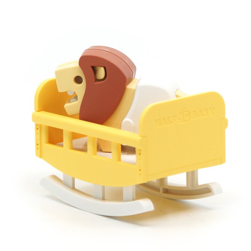 Halftoys Baby Animal 獅子STEAM教育玩具 - 公仔/玩偶 - 塑膠 多色