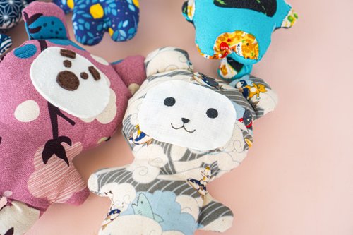 DIY手作りクマ素材パッケージぬいぐるみの実地縫製流行の癒し