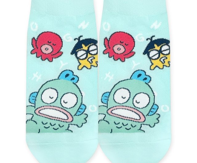 ONEDERワンダー】サンリオ ハンギョドン クルー丈ソックス Hangyodon