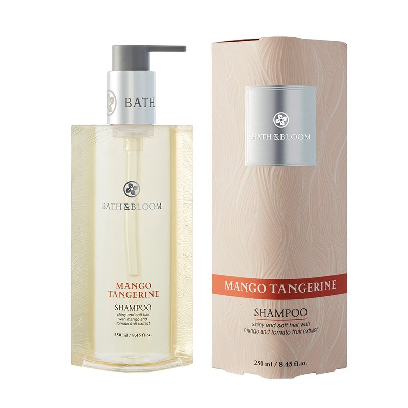 【Bath & Bloom】 Mango Citrus Fragrance Shampoo 250ml - Shampoos - Other Materials Orange