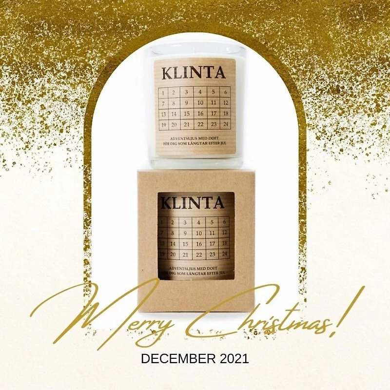 【Limited Time】Christmas Advent (45 Hours) Aromatherapy Candle - Candles & Candle Holders - Other Materials White