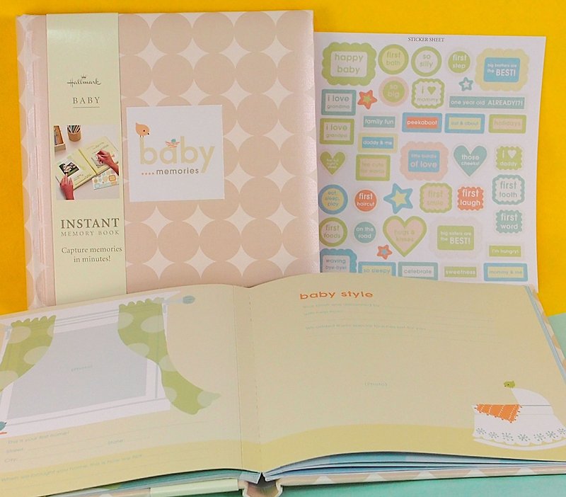 Transcript of baby / baby memory - Photo Albums & Books - Paper Orange