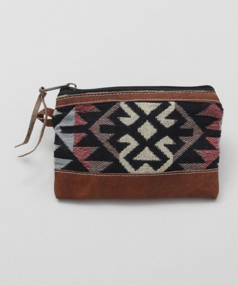 [Popular pre-order] Nepalese secret jade kilim storage bag small bag (2 colors) NSRP4305 - Coin Purses - Other Materials 