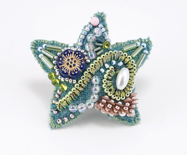 フラワー刺繍ニット br79-5 – Q'e