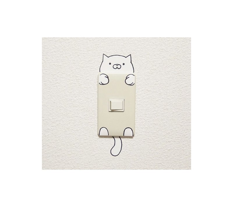 Cat Yuru Yuru Kyoton Switch Sticker