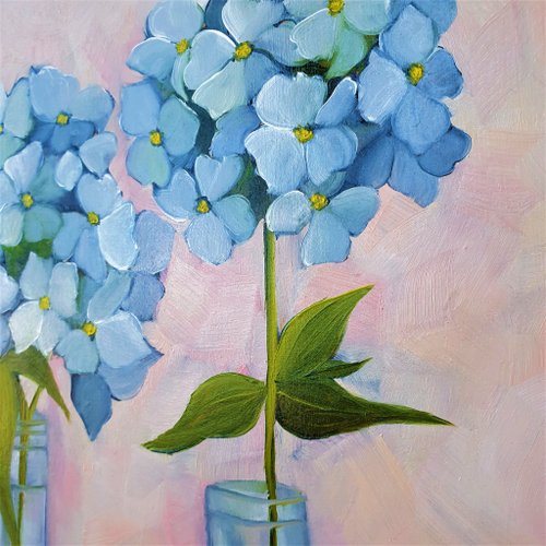 花摘み　壁掛けアート Still Life with Flowers/ IXXI ウォールピクチャーs - Fred