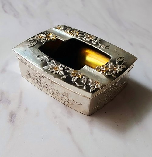 当時もの アンティーク SEAT OF HONOR ASHTRAY ゴールド - メルカリ
