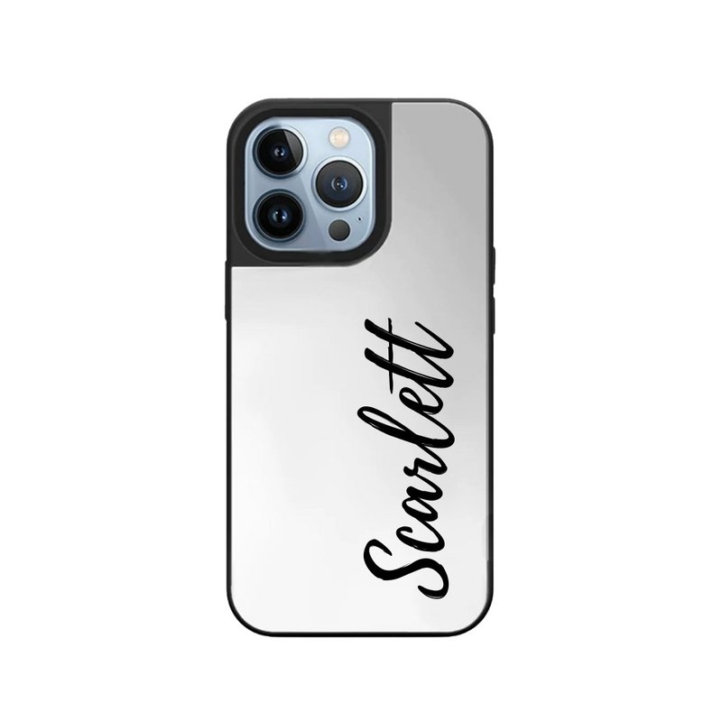 Name Customized Playlist Script Upgraded Mirror Phone Case - Phone Cases - Plastic Multicolor