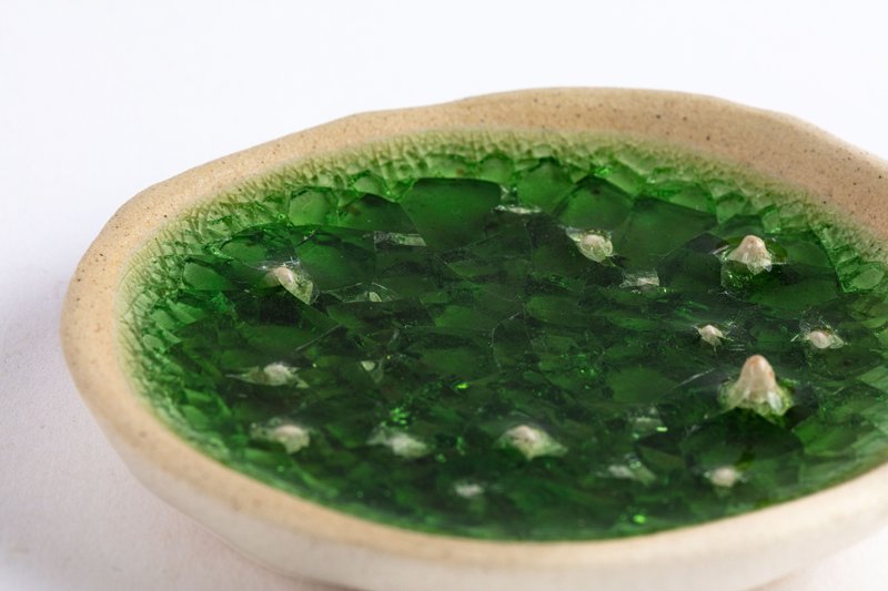 特別的擺飾--桌上的一池綠湖水 - 擺飾/家飾品 - 瓷 