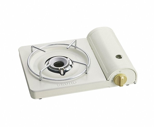 Japanese BRUNO mini cassette stove (ivory white) - Shop brunotaiwan Kitchen  Appliances - Pinkoi