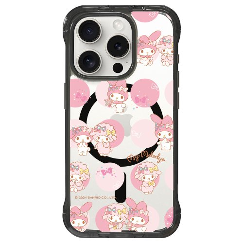 LANI's 風格防摔手機殼 彼安諾 異想天地 懶人支架 磁吸透黑 iPhone 16 15 Pro Max