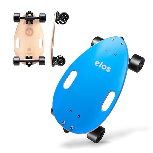 Elos都會滑板 Elos都會滑板・代步交通板 I 經典藍
