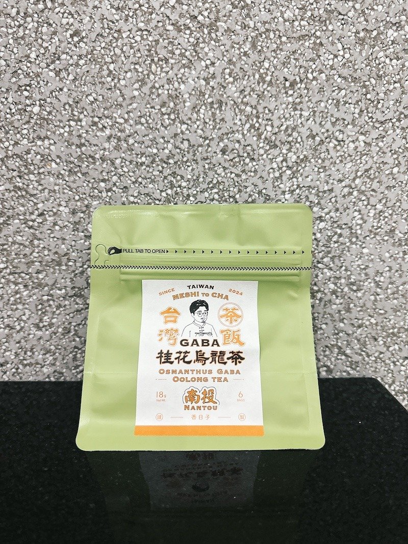 【Xiangrizi】 Taiwanese Tea Osmanthus GABA Oolong Tea　 3g x 6bags - ชา - อาหารสด สีส้ม