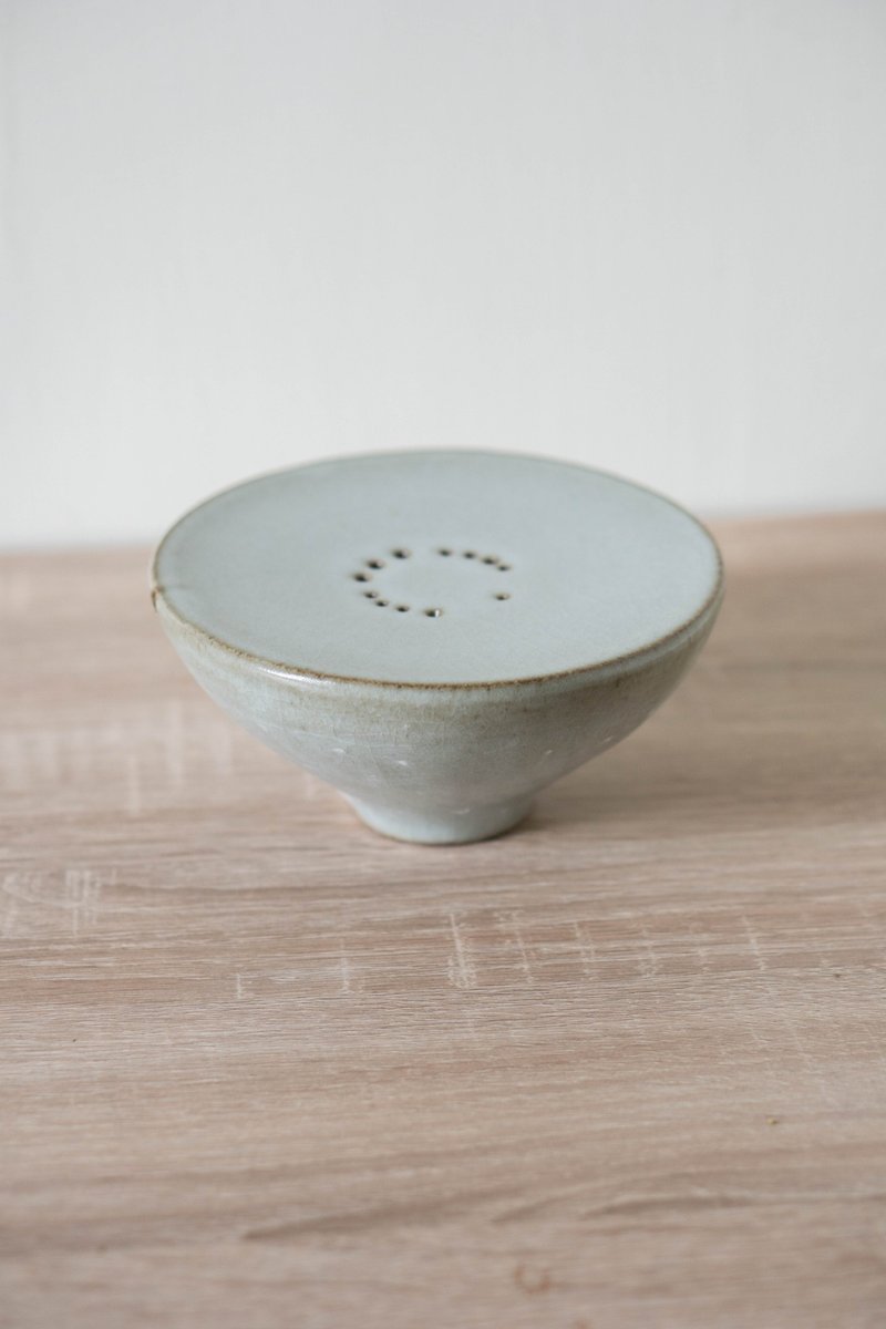 愛-莫斯密碼茶盤 - 茶壺/茶杯/茶具 - 陶 白色