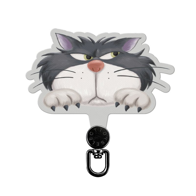 Disney Cats And Dogs-魯斯佛款旋轉手機掛片/夾片 - 手機配件 - 塑膠 多色