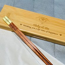personalised chopsticks gift