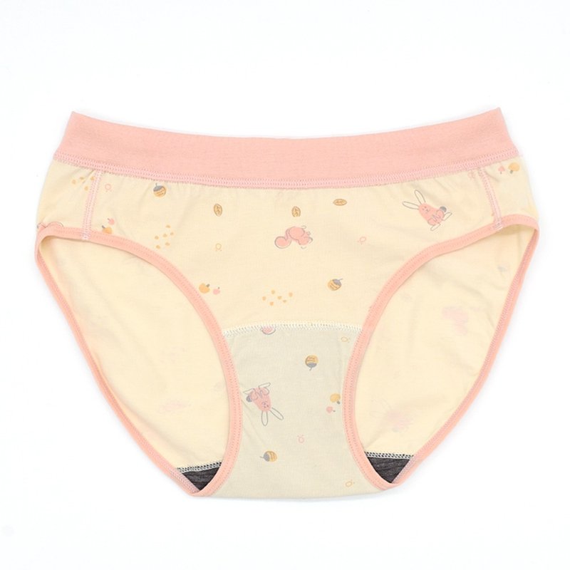 Silver fiber antibacterial women's underwear-small animals (suitable for moms or big girls 45-72kg) - ชุดชั้นในผู้หญิง - ผ้าฝ้าย/ผ้าลินิน ขาว