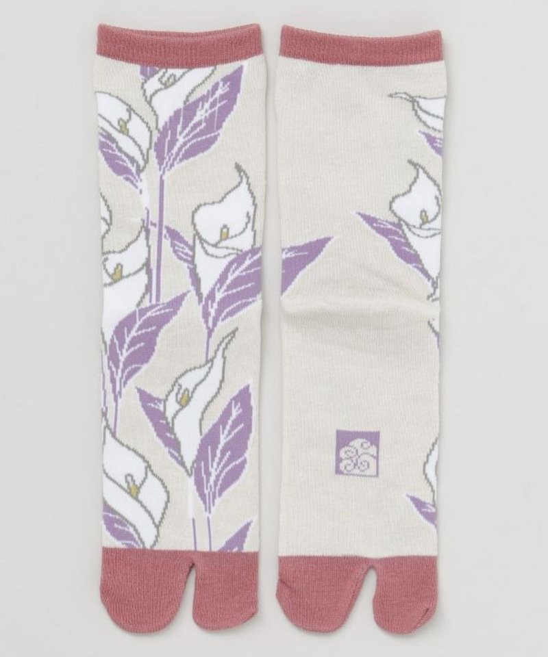 【人気予約商品】24 水芭蕉足袋ソックス (3色) 7JKP6124 - その他 - コットン・麻 