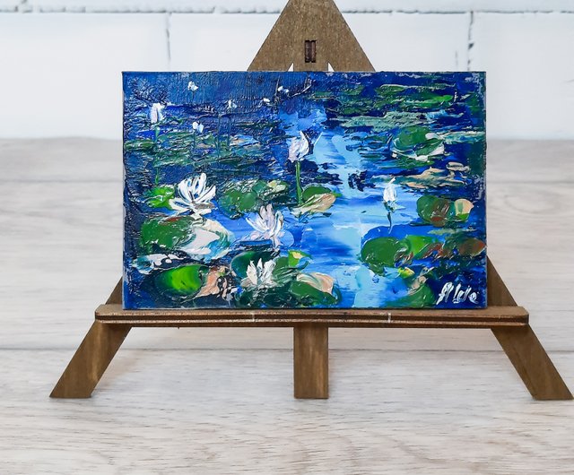 新品推薦☆抽象的な風景油絵