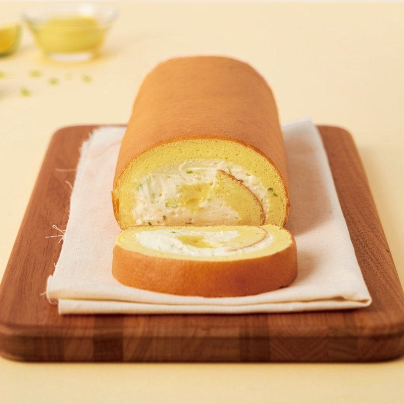 【1%bakery】香檸乳酪生乳捲 - 蛋糕/甜點 - 新鮮食材 黃色